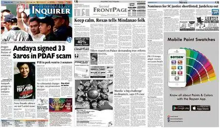 Philippine Daily Inquirer – July 01, 2014