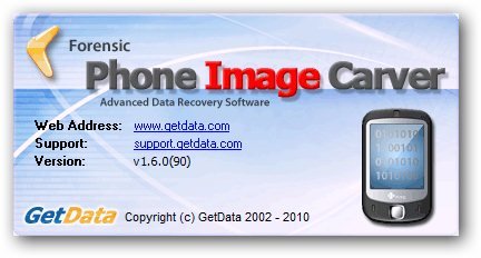 GetData Phone Image Carver Professional Edition 1.6.0.90