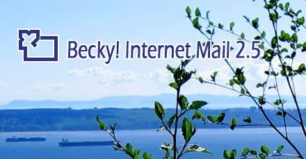 Becky! Internet Mail 2.52.02