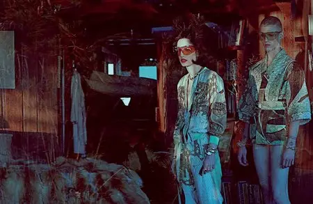 Natasa Vojnovic & Judson Harmon by Steven Klein for Interview March 2013