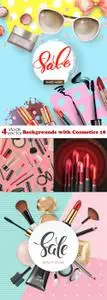 Vectors - Backgrounds with Cosmetics 18