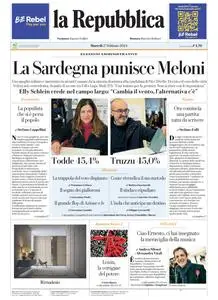 la Repubblica - 27 Febbraio 2024