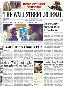 The Wall Street Journal - Friday-Sunday, 13-15 March 2015 / Asia