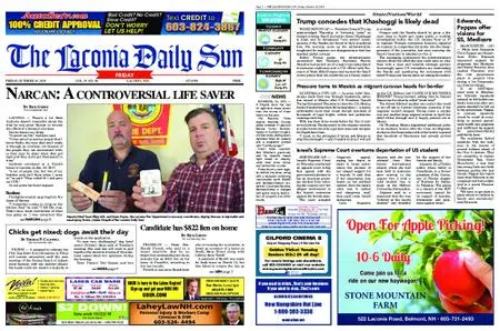 The Laconia Daily Sun – October 19, 2018