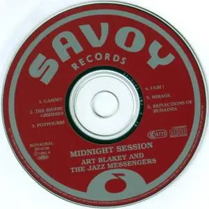 Art Blakey and The Jazz Messengers - Midnight Session (1957) {Savoy Japan SV-0145 rel 1991}