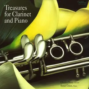 Charles West, Susan Grace - Treasures for Clarinet & Piano (2015)