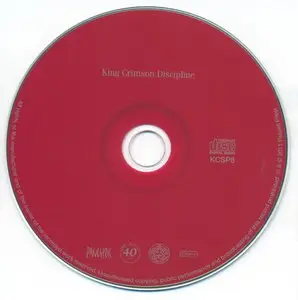 King Crimson -  Discipline (1981) {40th Anniversary Series, 2011} [CD + DVD-A]