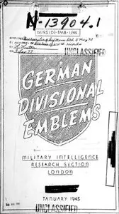 German Divisional Emblems (Repost)