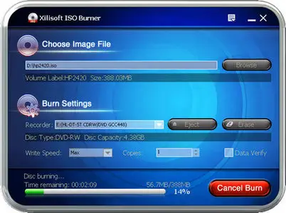 Xilisoft ISO Burner v1.0.55 Build 1231 Multilingual