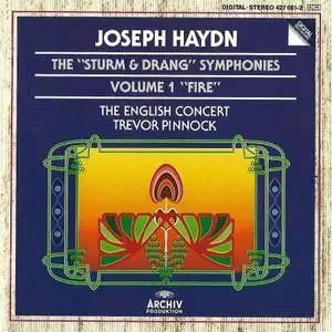 Trevor Pinnock, The English Concert - Joseph Haydn: The "Sturm & Drang" Symphonies, Vol. 1 "Fire" (1989)