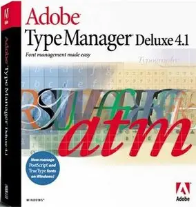 Adobe Type Manager Deluxe Edition 4.1
