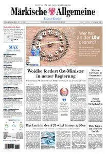 Märkische Allgemeine Dosse Kurier - 09. Februar 2018