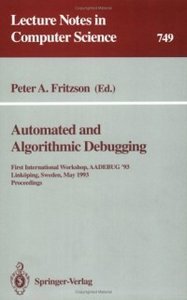 Automated and Algorithmic Debugging (repost)