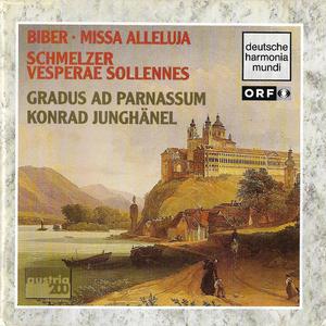 Konrad Junghänel, Gradus ad Parnassum - Biber: Missa Alleluja à 36; Schmelzer: Vesperae Sollennes (1995)