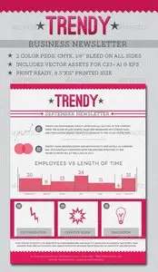 GraphicRiver Trendy Business Newsletter