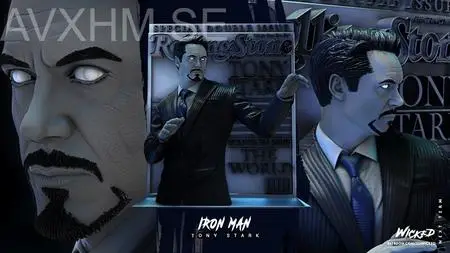 Wicked - Tony Stark Wall