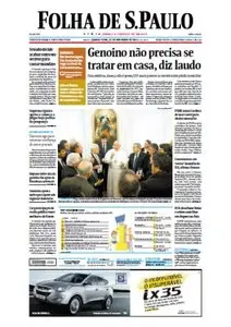 Jornal Folha de São Paulo - 27 de novembro de 2013 - Quarta