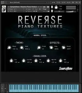 SampleHero Reverse Piano Textures KONTAKT