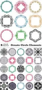 Vectors - Ornate Circle Elements