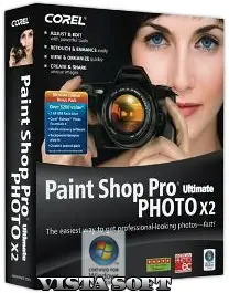 Corel Paint Shop Pro Photo X2 12.01 TD (Русская версия)