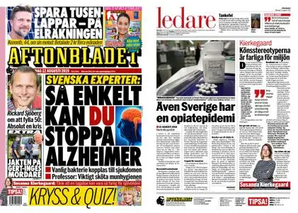 Aftonbladet – 12 augusti 2019