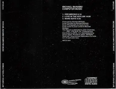 Michael McNabb - Computer Music (1983) {MFSL MFCD 818}