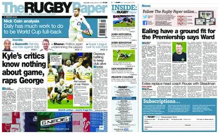 The Rugby Paper – March 03, 2019