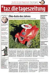 Tageszeitung TAZ vom 23 August 2012