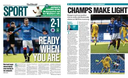 The Herald Sport (Scotland) – April 12, 2021