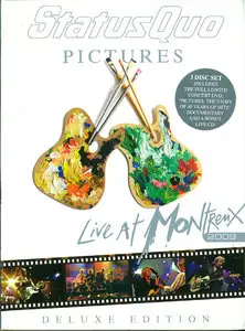 Status Quo - Pictures: Live At Montreux 2009 (2009) 2 DVD + CD Deluxe Edition