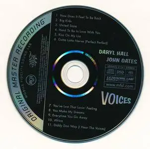 Daryl Hall & John Oates - Voices (1980) [MFSL UDSACD 2114]