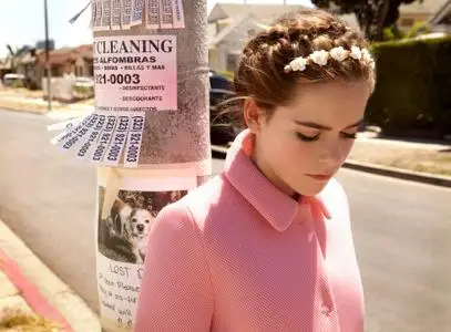 Kiernan Shipka by Nicole Nodland for Evening Standard August 2013