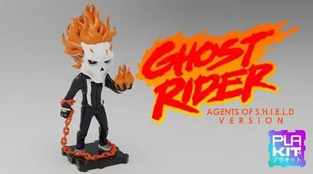 PlaKit Ghost Rider (Agents of SHIELD Version)