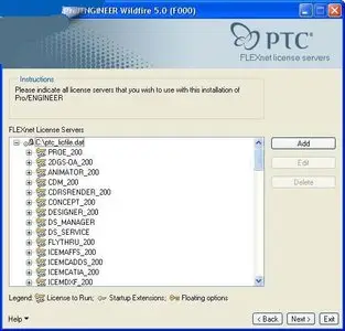 PTC ProEngineer WF5 F000 x32 & WF5 M010 x64 Multilanguage