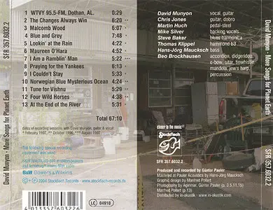 David Munyon - More Songs For Planet Earth (2004)