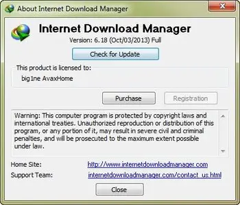 Internet Download Manager 6.18 Build 1