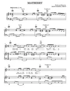 Mayberry - Rascal Flatts (Piano-Vocal-Guitar)
