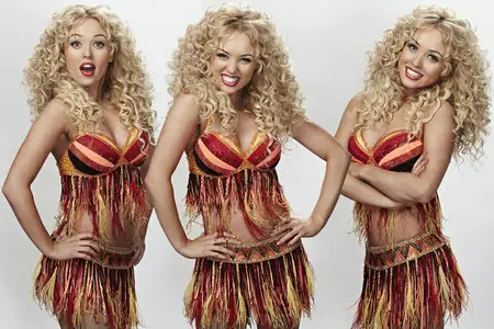 Jorgie Porter - Dancing on Ice Promoshoot 2012