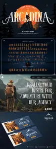 Arcadina - Adventure Stencil Serif VGNWSQV