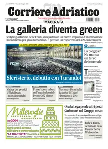 Corriere Adriatico Macerata - 19 Luglio 2024