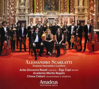 Chiara Cattani, Academia Montis Regalis - Alessandro Scarlatti: Oratorio Humanità e Lucifero (2025)