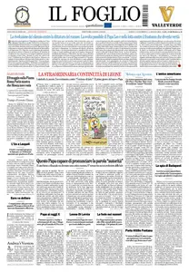 Il Foglio - 10 Maggio 2025