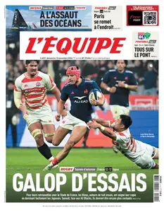 L’equipe du Dimanche 10 Novembre 2024