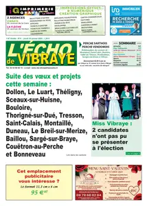 L'écho de Vibraye - 23 Janvier 2025