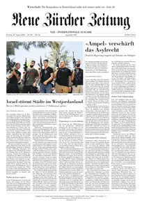 Neue Zürcher Zeitung International - 30 August 2024