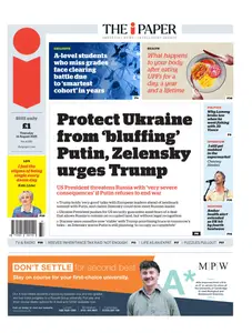 The i Newspaper - 14 August 2025