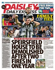 Paisley Daily Express - 6 November 2025