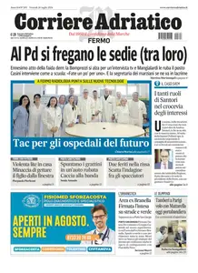 Corriere Adriatico Fermo - 26 Luglio 2024