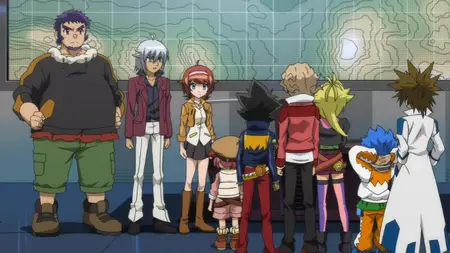 Beyblade Metal Fusion (2009 S04E22 A Heated Battle of Friendship 2 R02