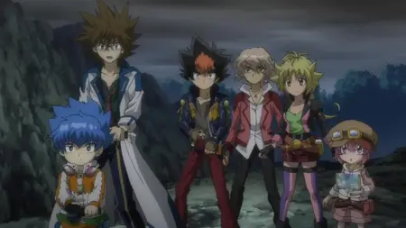 Beyblade Metal Fusion (2009 S04E22 A Heated Battle of Friendship 2 R02